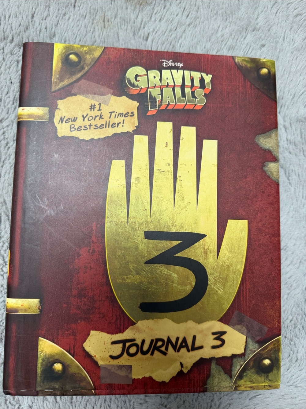 Disney Gravity Falls Journal 3 – Red & Gold Hardcover